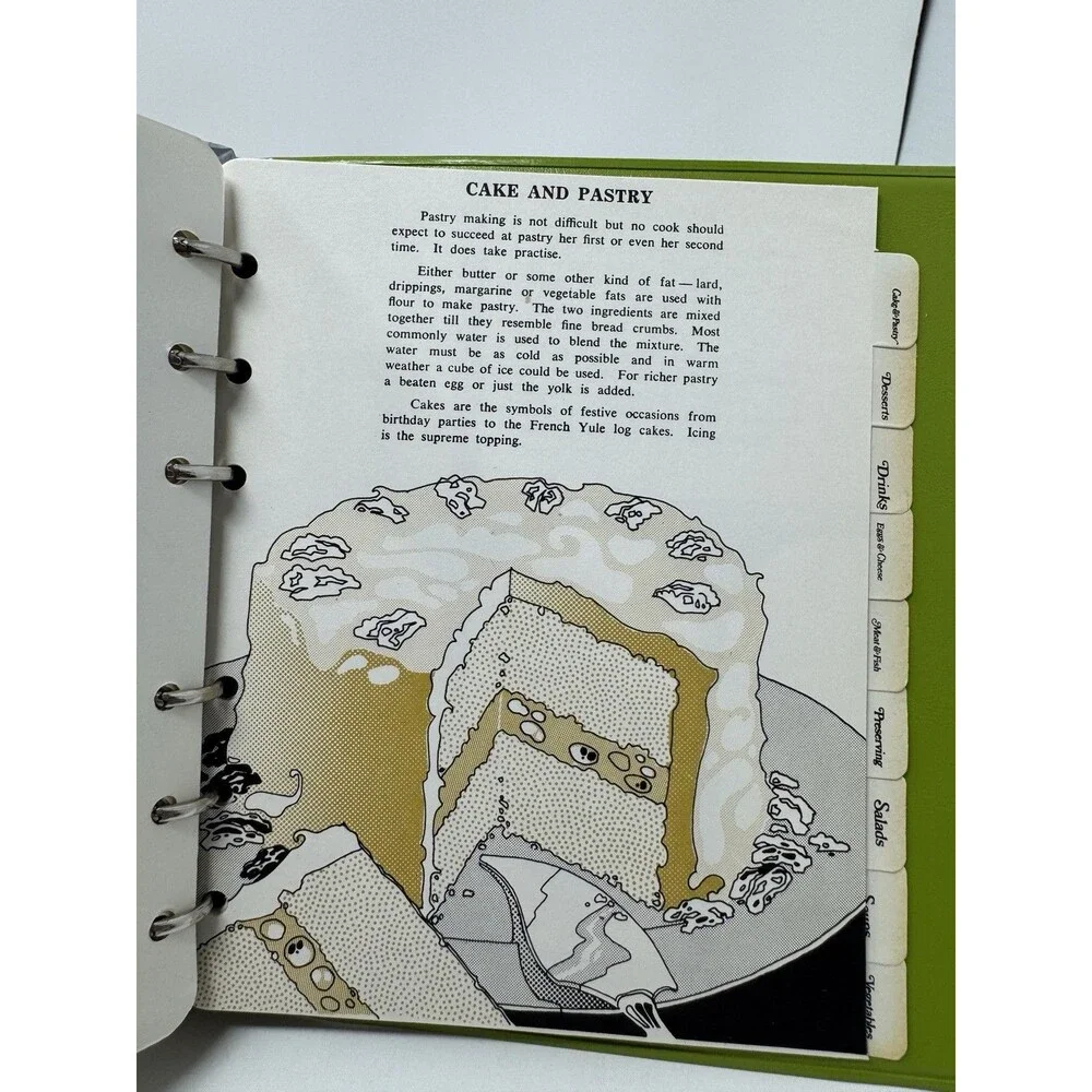 Hansen recipe notebook